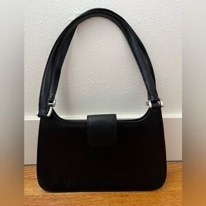 Elegant Black Leather Purse